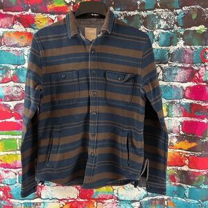 Life After Denim Shirt Jacket Shacket Button Down Size Medium  Cotton